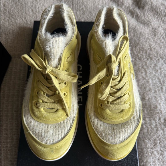 Yellow Sneakers by [Brand]